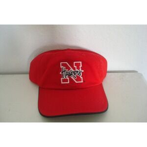 NEBRASKA CORNHUSKERS     ‎   STRAPBACK  DEADSTOCK HAT CAP VINTAGE C1